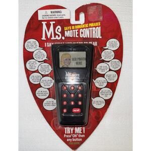 Ms. Mote Control Funny Gag Gift Says 16 Romantic Phases White Elephant Love